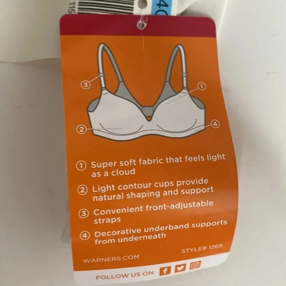 WARNER’S Wirefree Bra - Picture 4 of 6